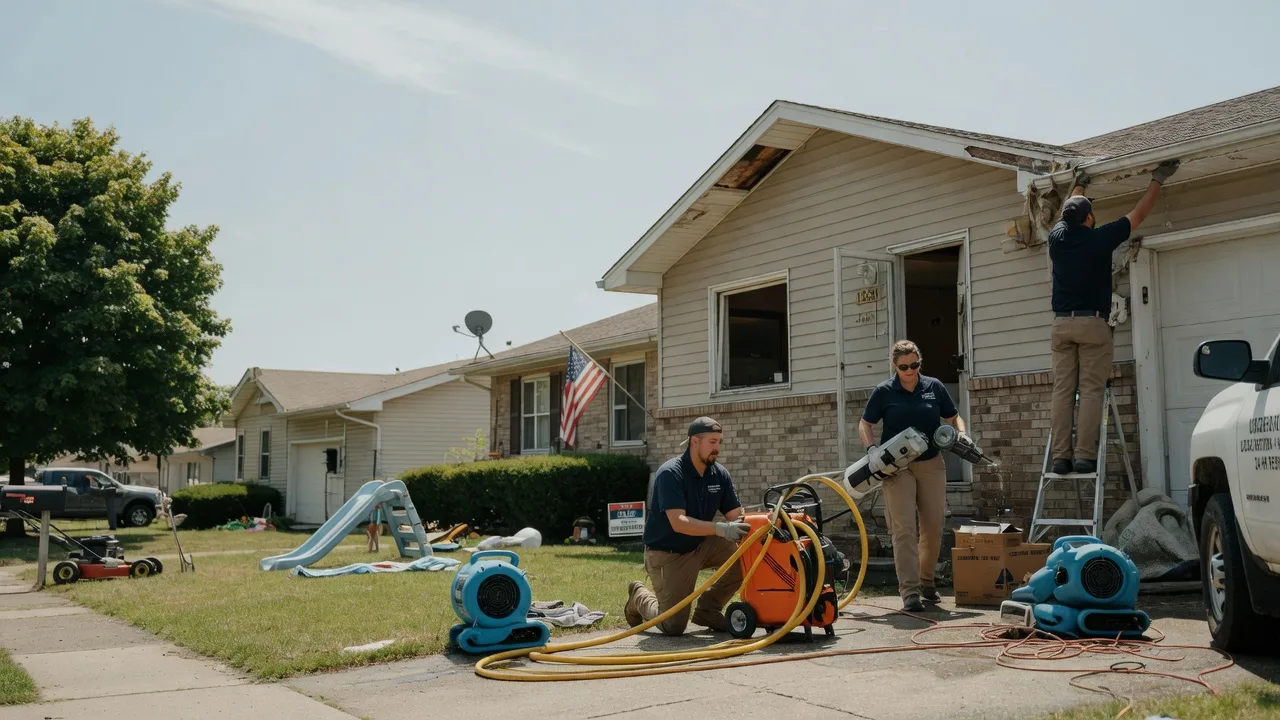 Water Damage Restoration in Baldwin City, KS near me